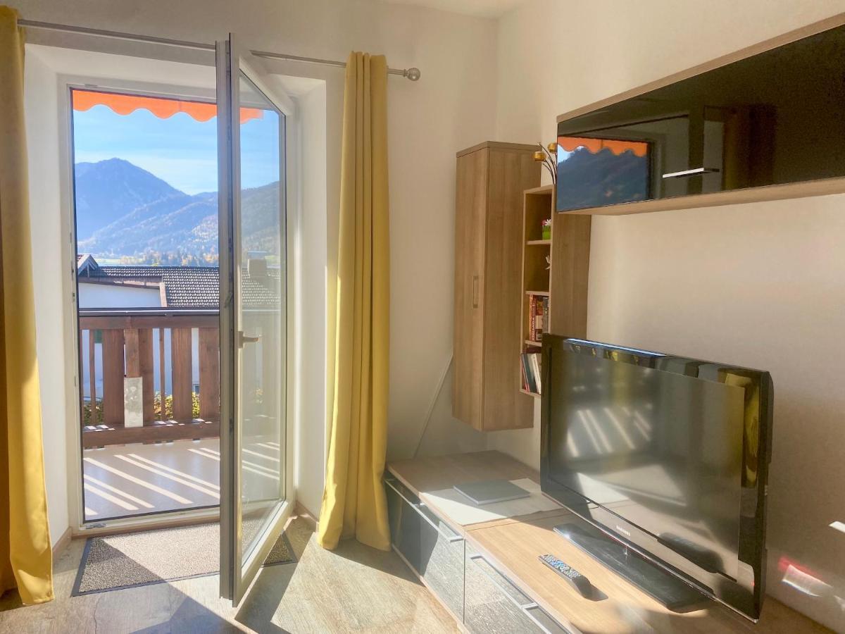 Feines Studio direkt am See mit Traumpanorama Schliersee Exterior foto